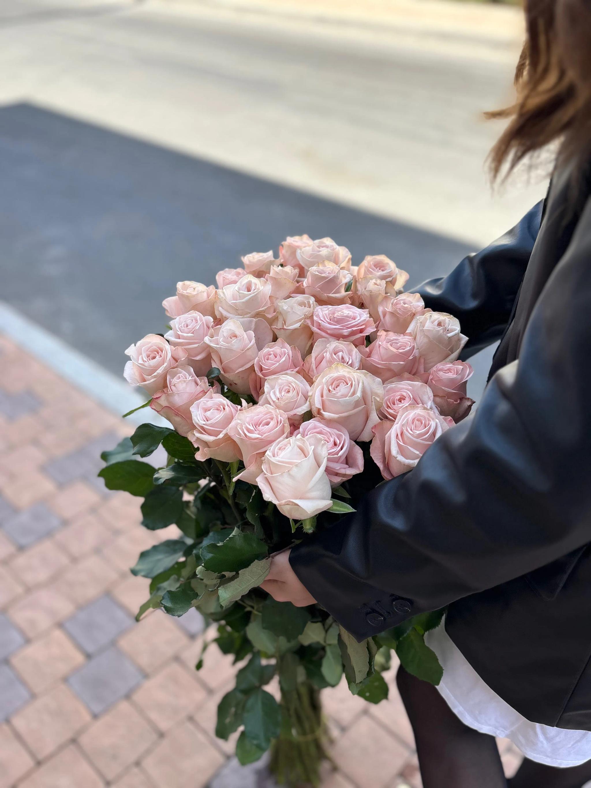 Bunch of pink roses | ծաղիկներ, ծաղկեպսակներ, բույսեր Երևան