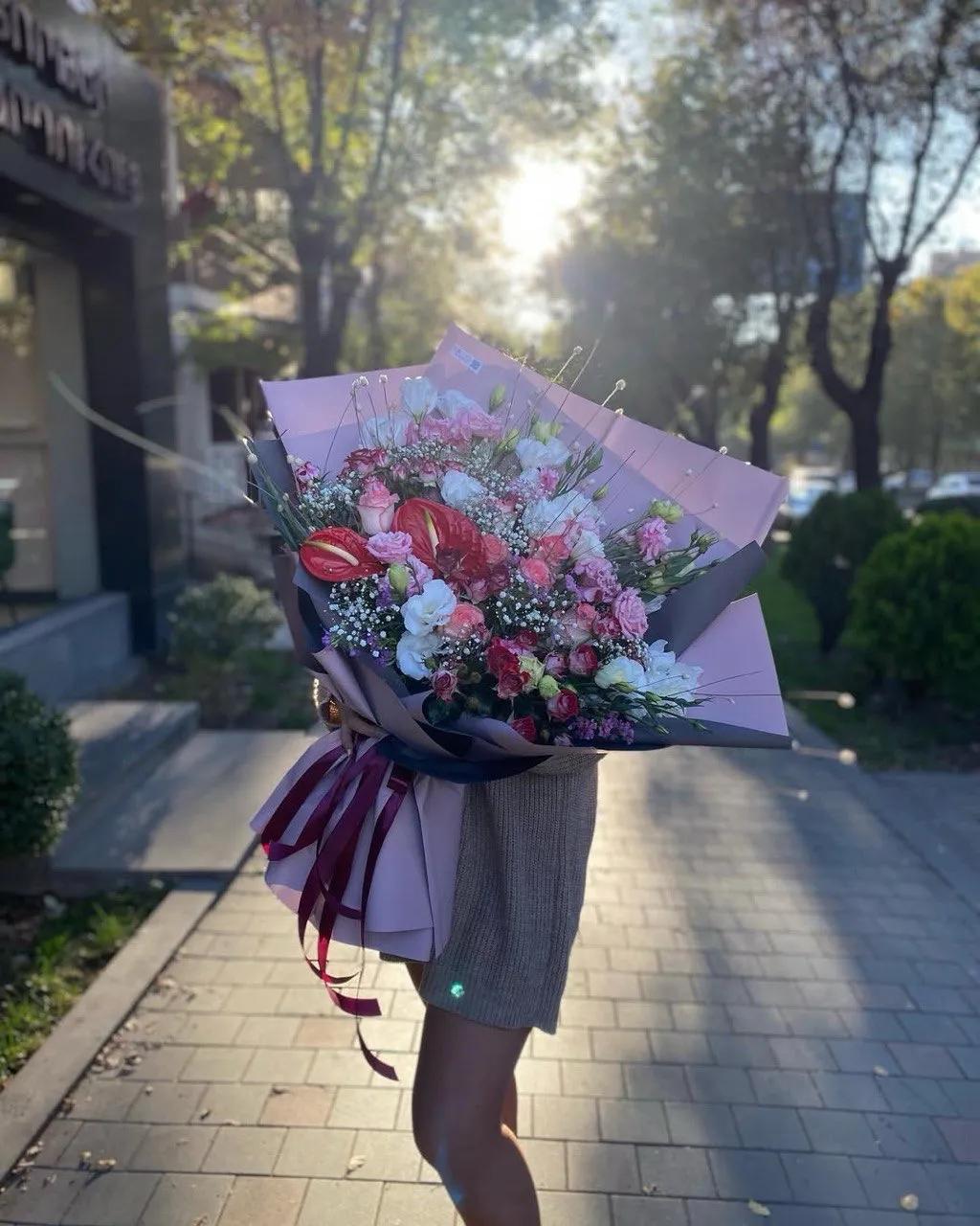 Bouquet "Mix" | ծաղիկներ, ծաղկեպսակներ, բույսեր Երևան