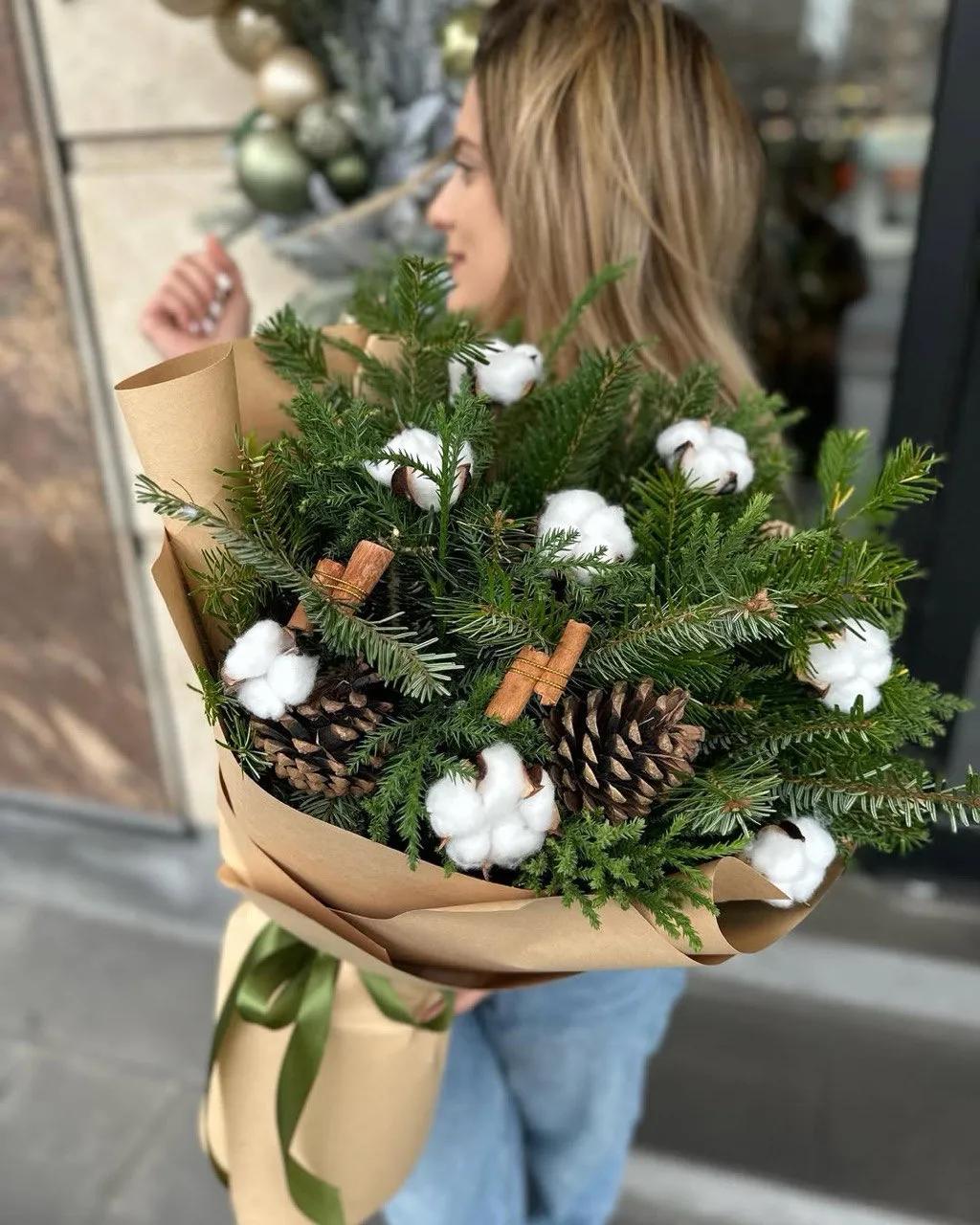 Букет "Дыхание зимы" | ծաղիկներ, ծաղկեպսակներ, բույսեր Երևան