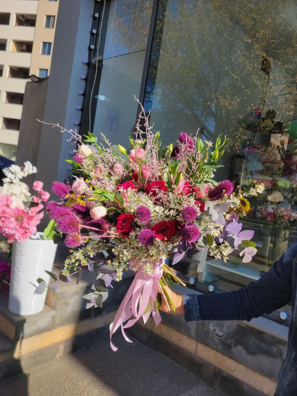 Creative bouquet | ծաղիկներ, ծաղկեպսակներ, բույսեր - առաքում Երևան