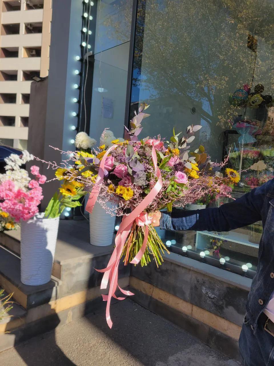 Creative bouquet | ծաղիկներ, ծաղկեպսակներ, բույսեր - առաքում Երևան