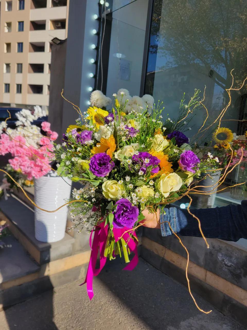 Creative bouquet | ծաղիկներ, ծաղկեպսակներ, բույսեր - առաքում Երևան