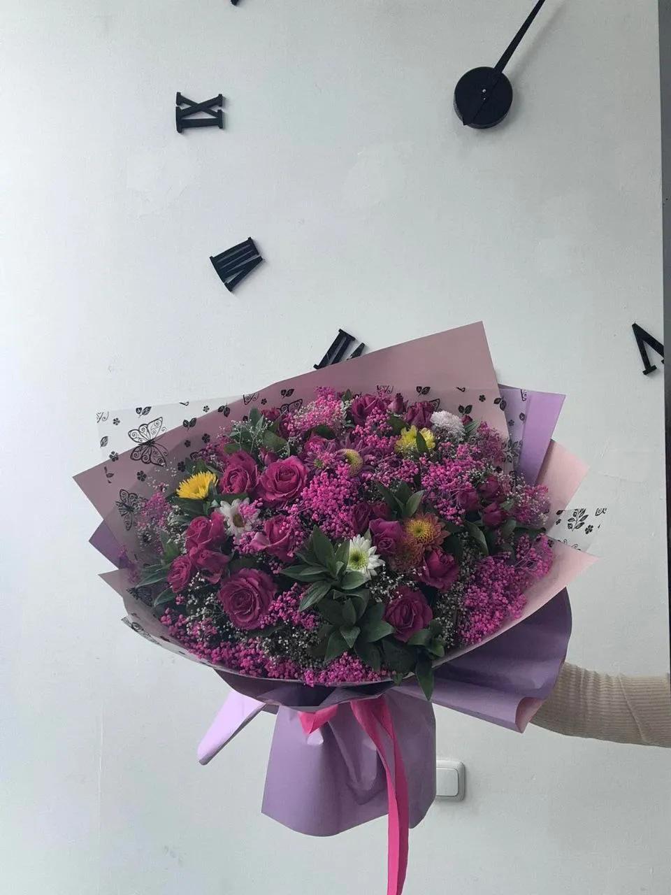 Purple bunch | ծաղիկներ, ծաղկեպսակներ, բույսեր Երևան